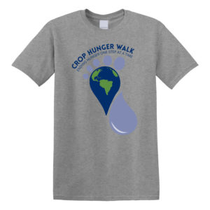 CropWalk - Walk for Water - Sport Grey Tshirt